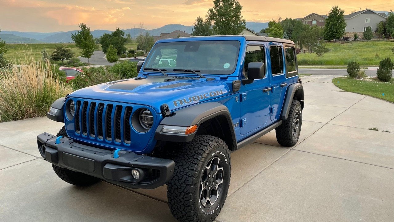 Hydro Blue Jeep Wrangler 4xe Owners Picture Thread | Jeep Wrangler 4xe Forum