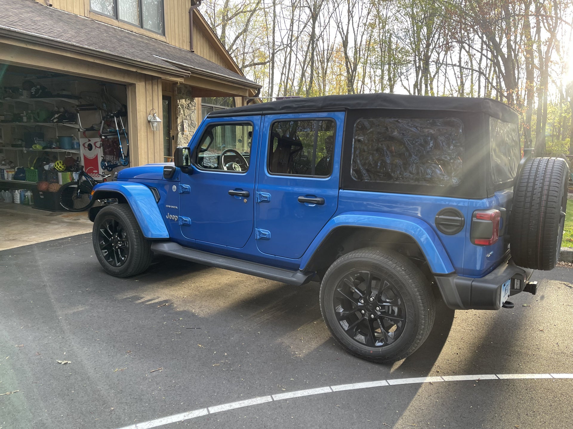 Hydro Blue Jeep Wrangler 4xe Owners Picture Thread | Jeep Wrangler 4xe Forum